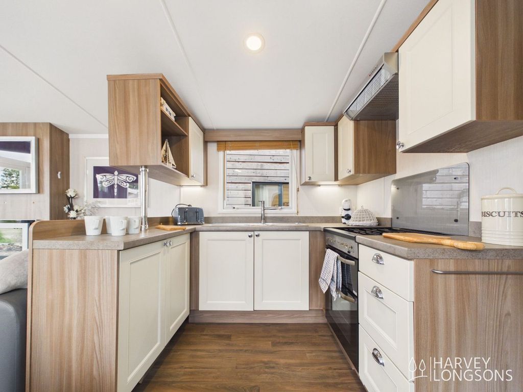 Property photo 2 of 18 Swift Bordeaux Kitchen Bowland Fell Holiday Park