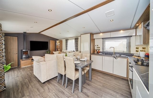 Property photo 3 of 7 Carnaby Langham Lodge Dining Kitchen At Waters Edge Country Park