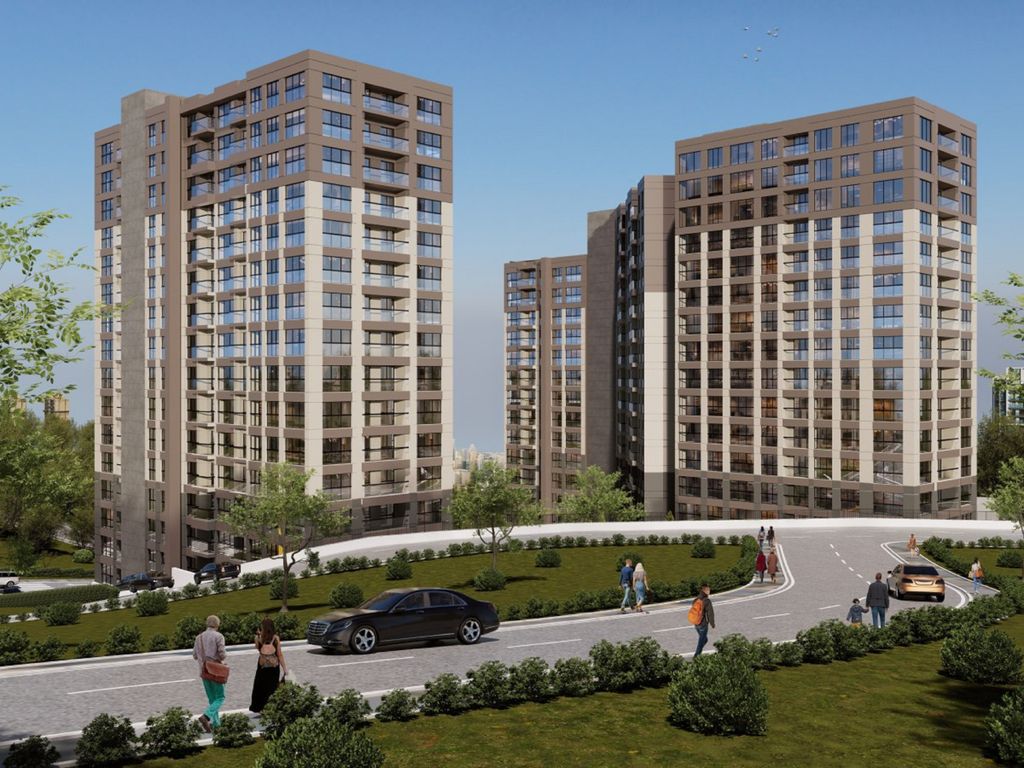 Property photo 2 of 18 Distinctive Apartments For Sale In Gaziosmanpasa - Landscaped Social Gardens