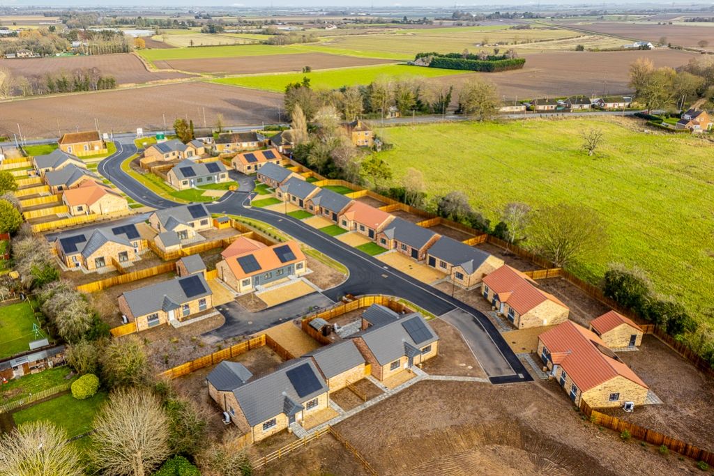 Property photo 2 of 14 Aerial Street Scene - Gosberton Site-2