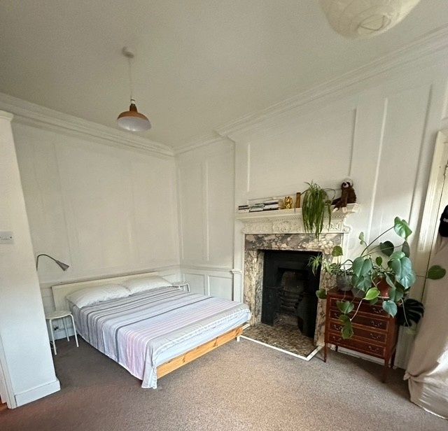 Property photo 3 of 4 Spacious Bright Bedroom With Character Fireplace...