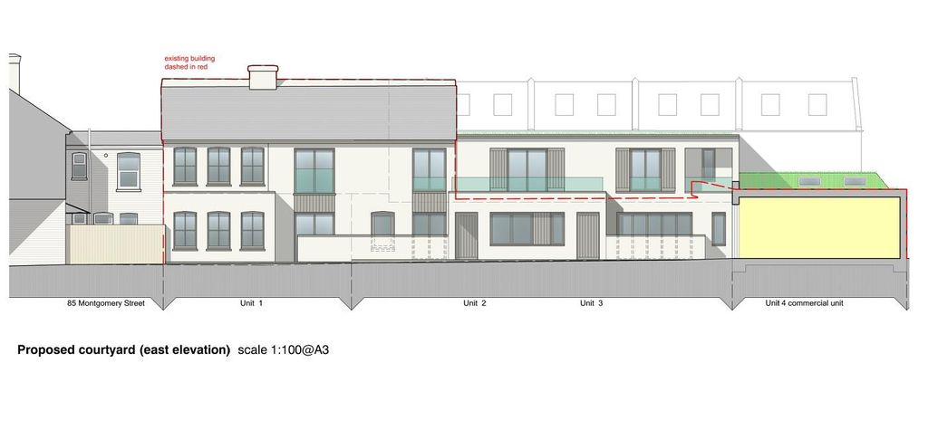 Property photo 2 of 12 Proposed Courtyard (East Elevation).Jpg