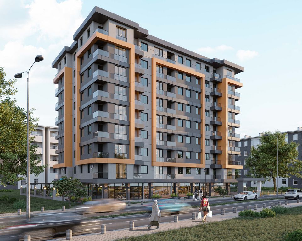 Property photo 1 of 11 Modern Lakeside Off-Plan Istanbul Property For Sale - Trendy Apartment Block