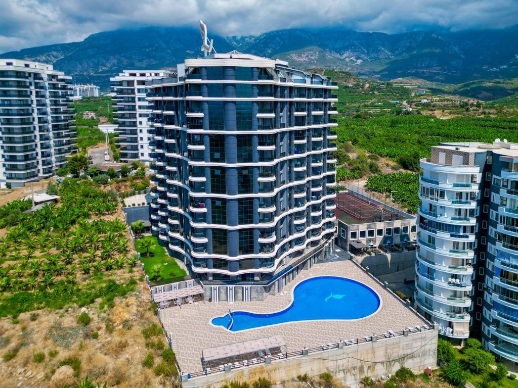 Property photo 1 of 23 Two-Bedroom Apartment For Sale In Mahmutlar, Alanya Â€“ Main View Of The Deluxe Complex