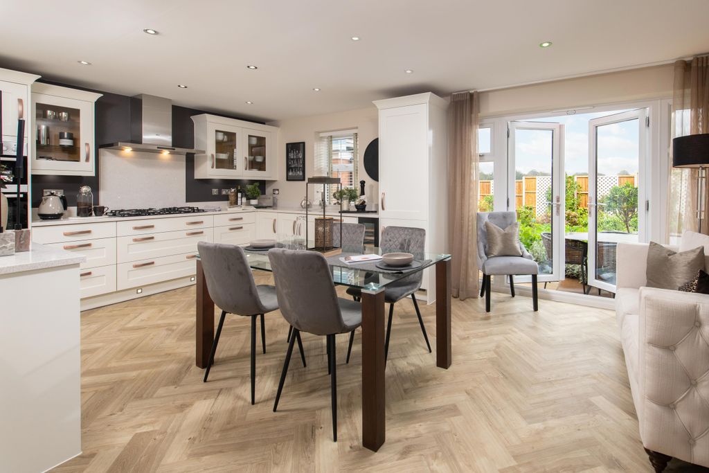Property photo 2 of 10 The Hawthorns Chelworth Kitchen 2