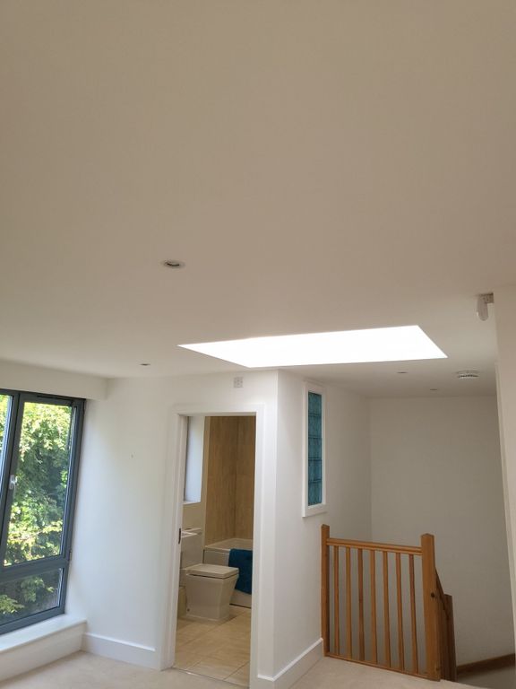 Property photo 2 of 9 Bright Landing Area With A Large Skylight, Window ...