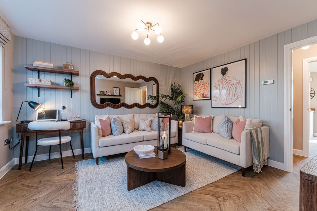 Property photo 3 of 8 Interior View Of The Lounge In Our 3 Bed Ellerton Home