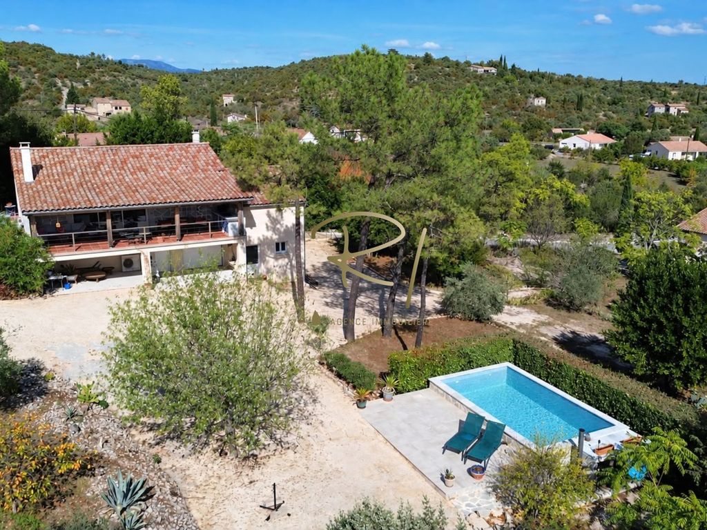 Property photo 1 of 13 For Sale - Recently Built House With View And Pool - South Ardeche