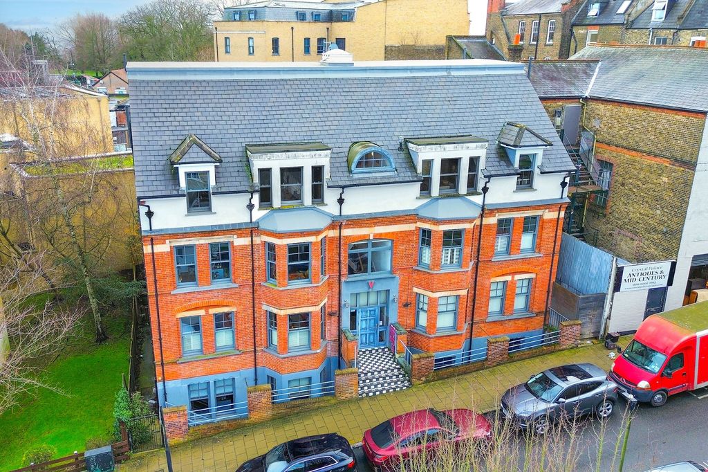 Property photo 1 of 26 Drone Exterior For Sale 2 Bedroom Flat 4 Ranger Mansions Crystal Palace Se19 Nested Estate Agents Photography Video Floor Plan By Steele London 07913296114