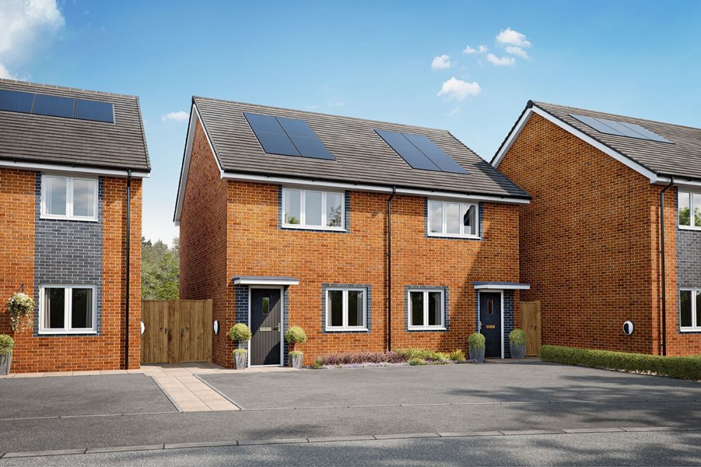 Property photo 1 of 10 1 Crest Nicholson At Branston Locks The Ashford External CGI