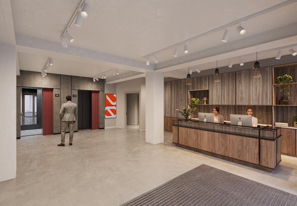 Property photo 3 of 8 5E88B8Cf3Ff0Cbc85d66d995F96c8621Mockirbystreetreceptionop2Final.Jpg