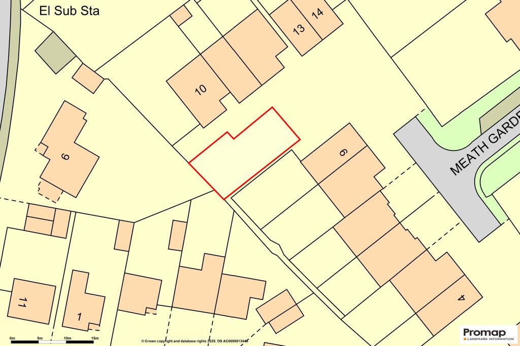 Property photo 1 of 2 Land Adjacent To 9 Meath Gardens, Horley, Surrey, Rh6 8Fw
