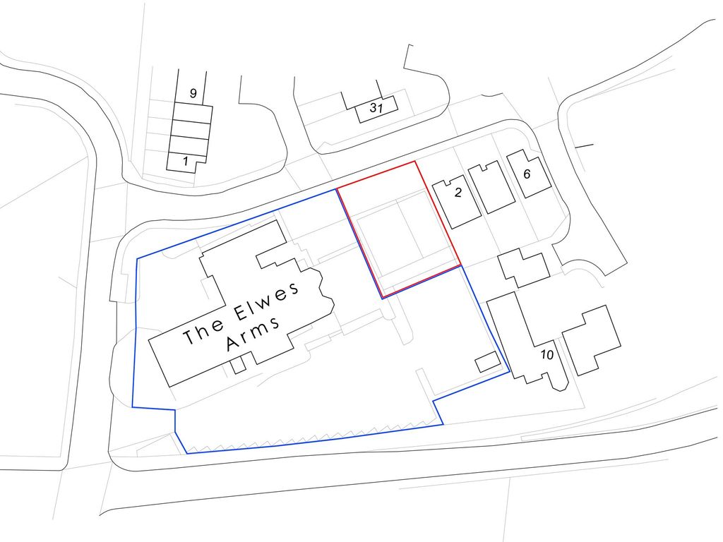 Property photo 2 of 4 Aerial Plan (Marked In Red)