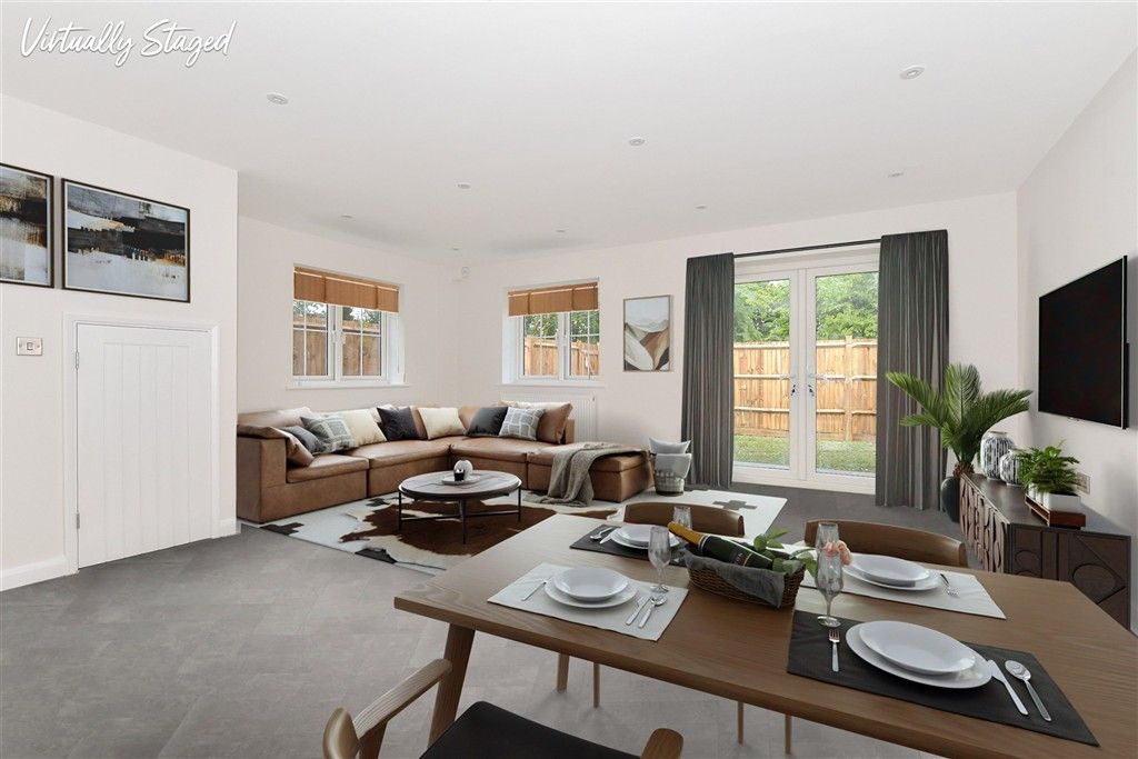 Property photo 3 of 11 Staged Lounge Kitchen Diner