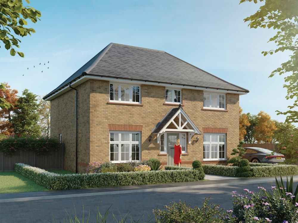 Property photo 1 of 10 External CGI With Brick Of The Harrogate, A 4 Bedroom House