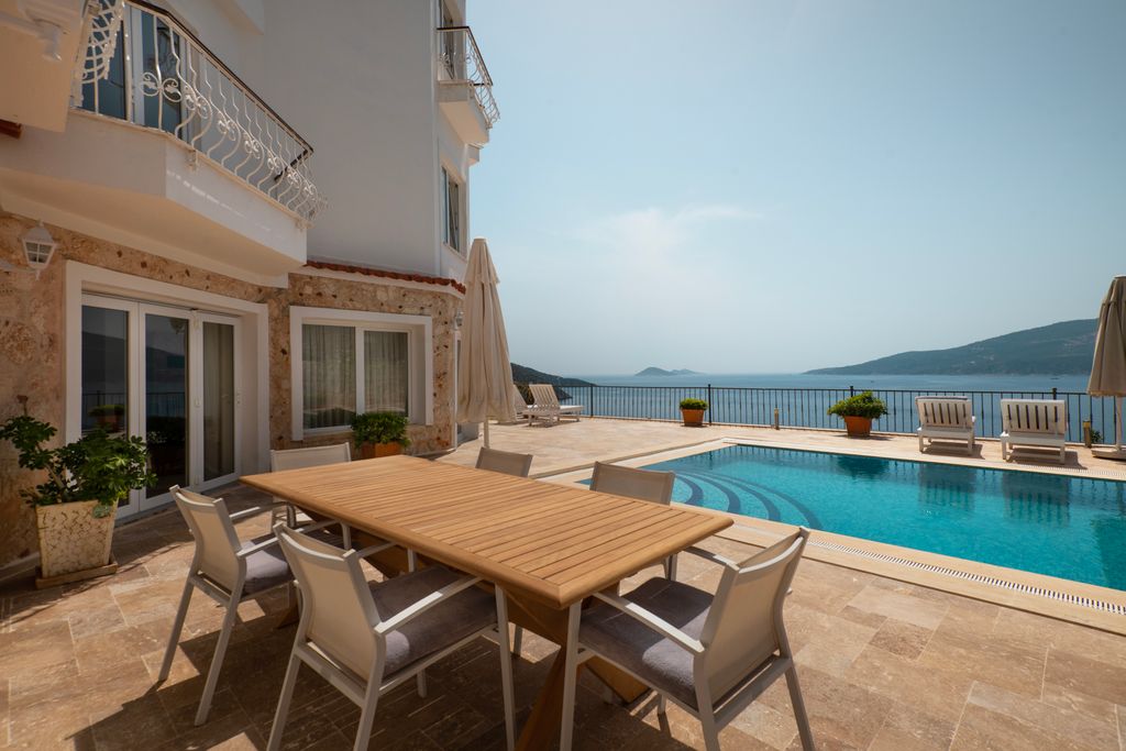 Property photo 1 of 24 Idyllic Sea-View Kalkan Villa For Sale - Sun Terraces With Sea Views