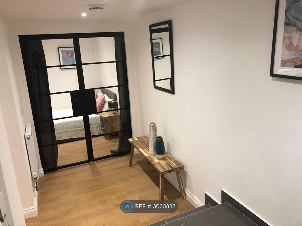Property photo 3 of 10 Flat 1: Metal And Glass French Doors To Bedroom