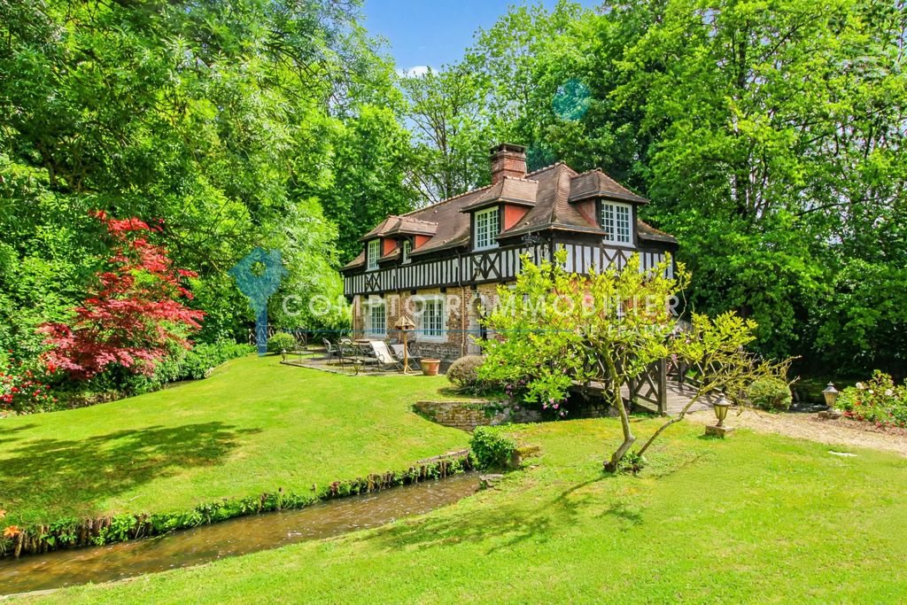 Property photo 1 of 10 For Sale In Eure Department (27) Near Evreux Charming Old Mill With Swimming Pool On 7,400 m2 Grounds By The River