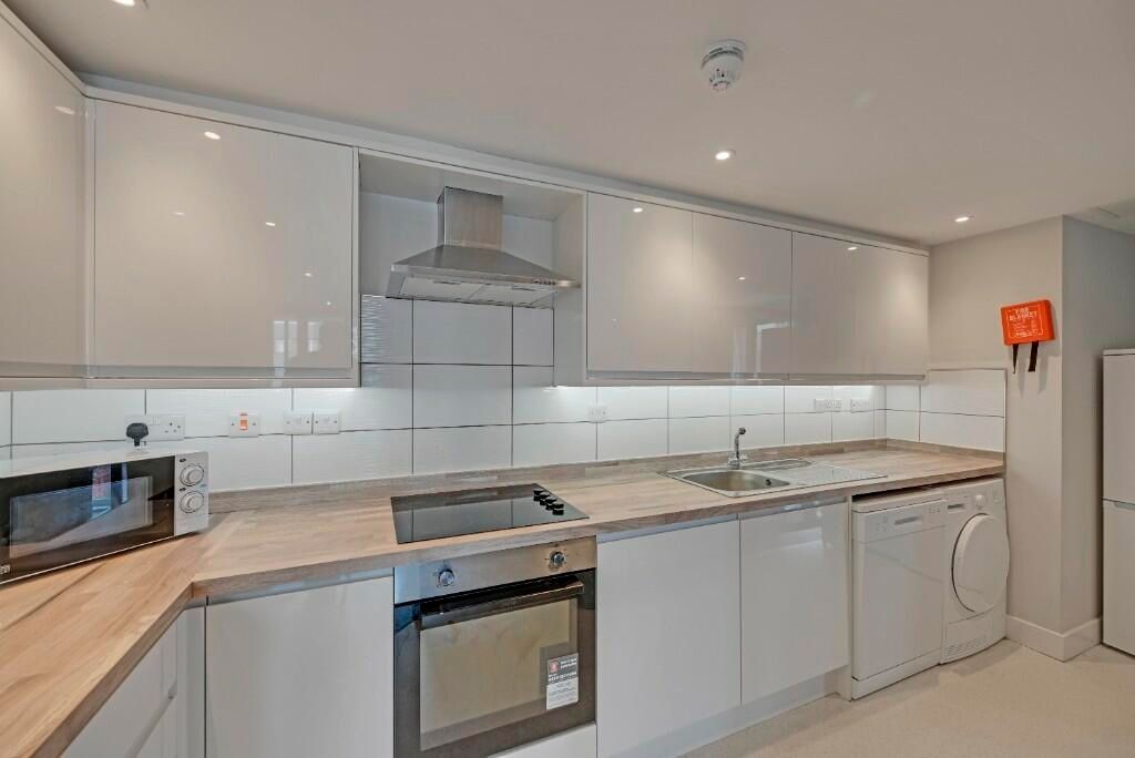 Property photo 3 of 15 Modern Kitchen Featuring Sleek White Cabinetry, In...