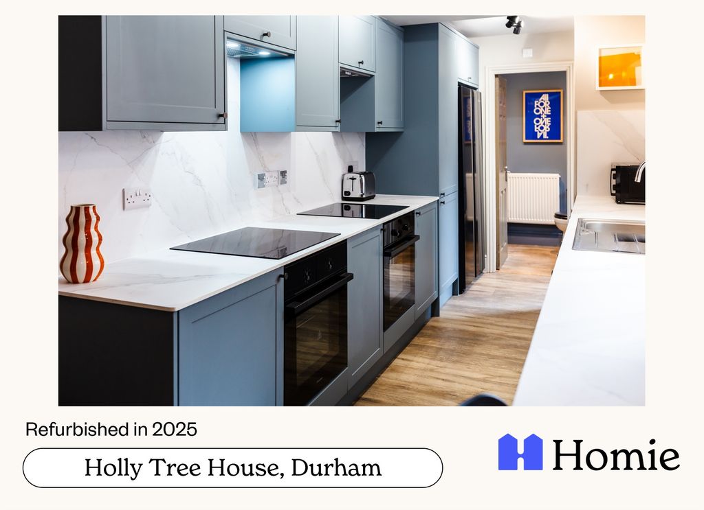 Property photo 2 of 11 Modern Fitted Kitchen With Sleek Grey Cabinetry, i...