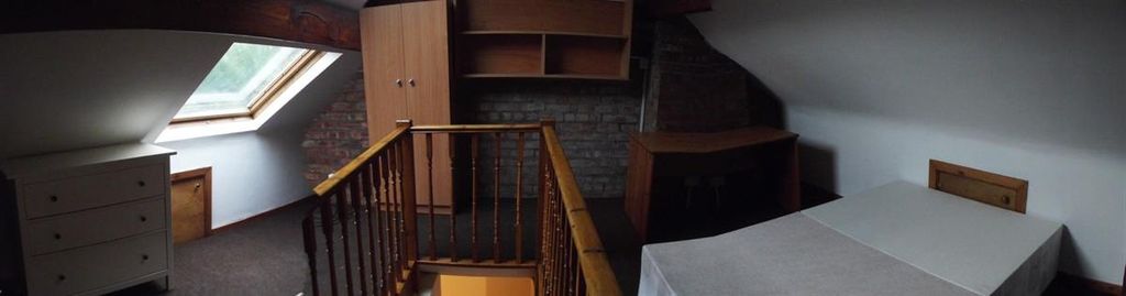 Property photo 2 of 13 Bright Attic Bedroom With Skylight, Fitted Storage...