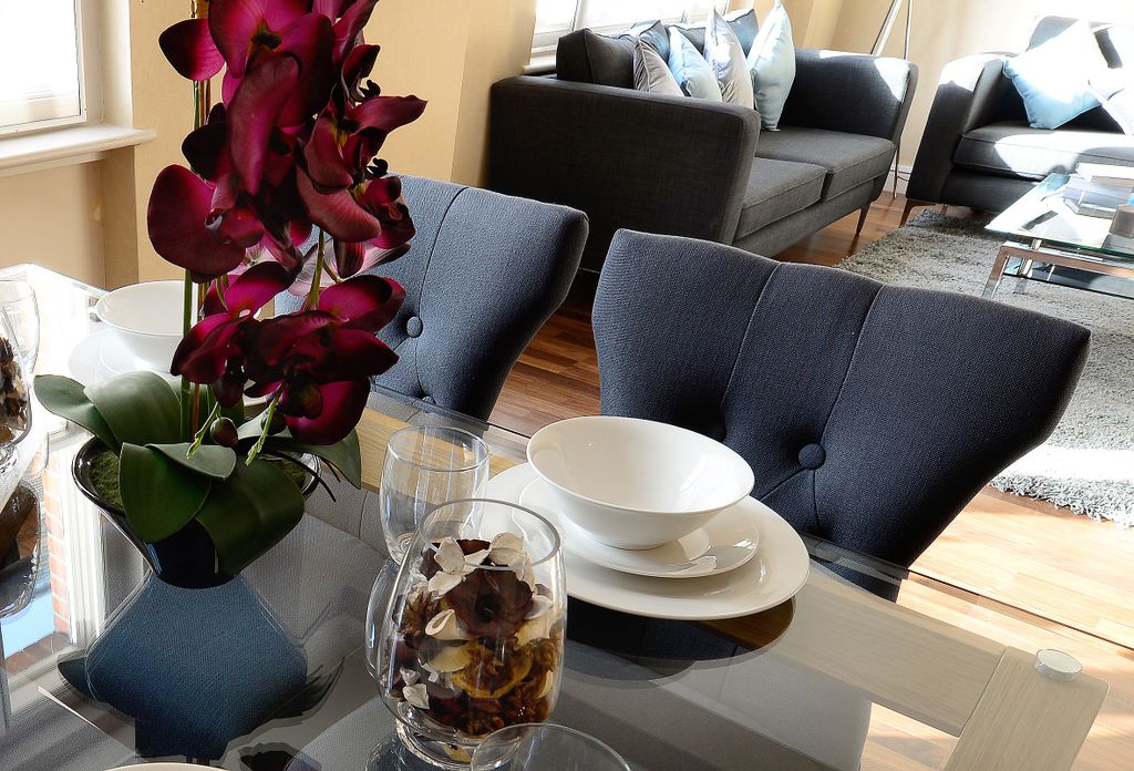 Property photo 2 of 17 A Stylish And Inviting Living Room Featuring Moder...
