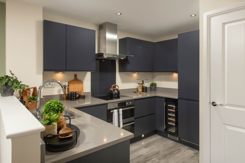 Property photo 2 of 10 Internal Image Of The Kitchen In The Kingsville 3 Bedroom Home