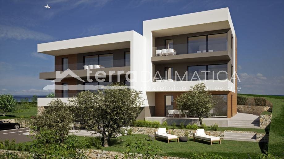 Property photo 1 of 16 Three-Bedroom Apartment Maslenica, New Building With Sea Vie