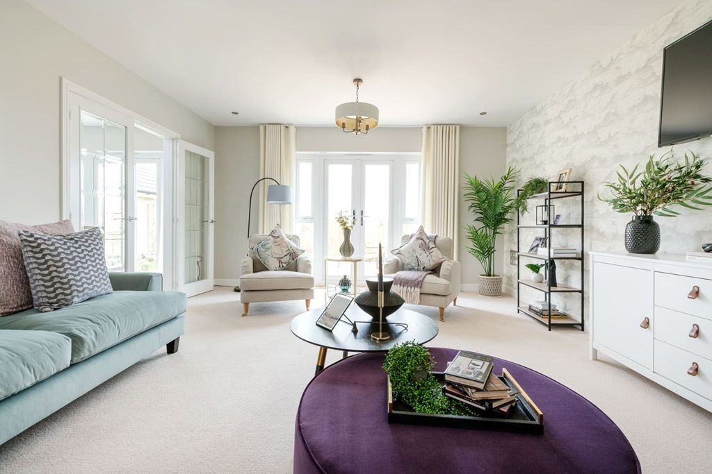 Property photo 2 of 13 The Living Room Features French Doors Out To The Rear Garden