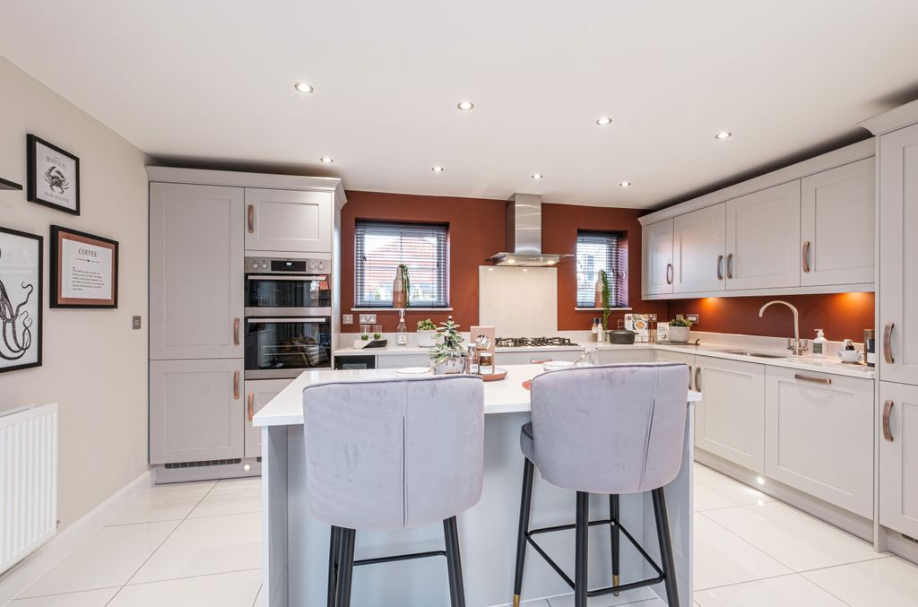 Property photo 3 of 10 Interior View Of The Kitchen & Dining Room In Our 4 Bed Alderney Home