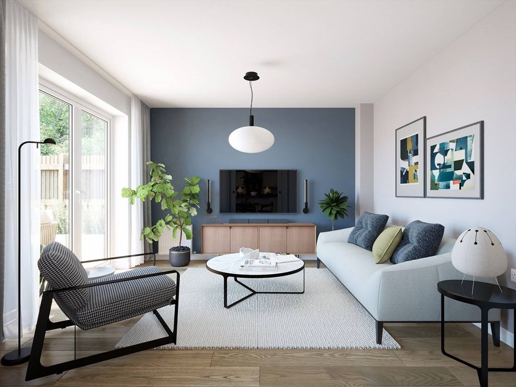 Property photo 3 of 13 Our Homes Are Designed With Families In Mind, This Seating Area Features Double Doors To The Garden