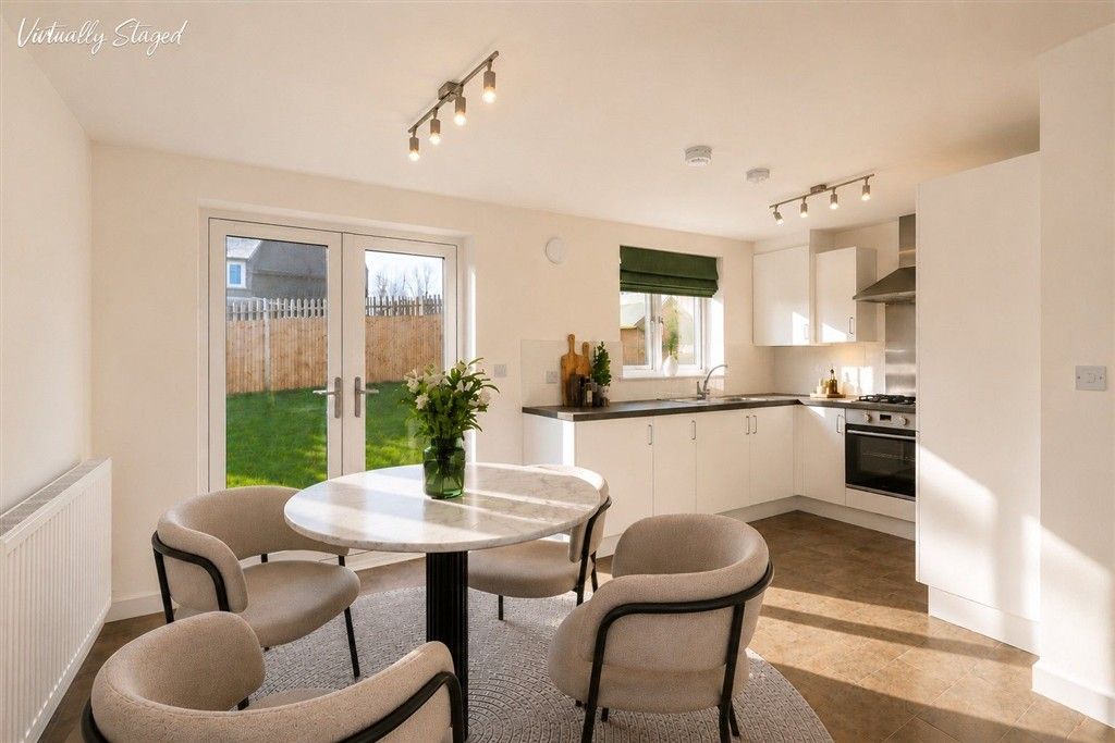 Property photo 1 of 11 Staged Kitchen Dinner