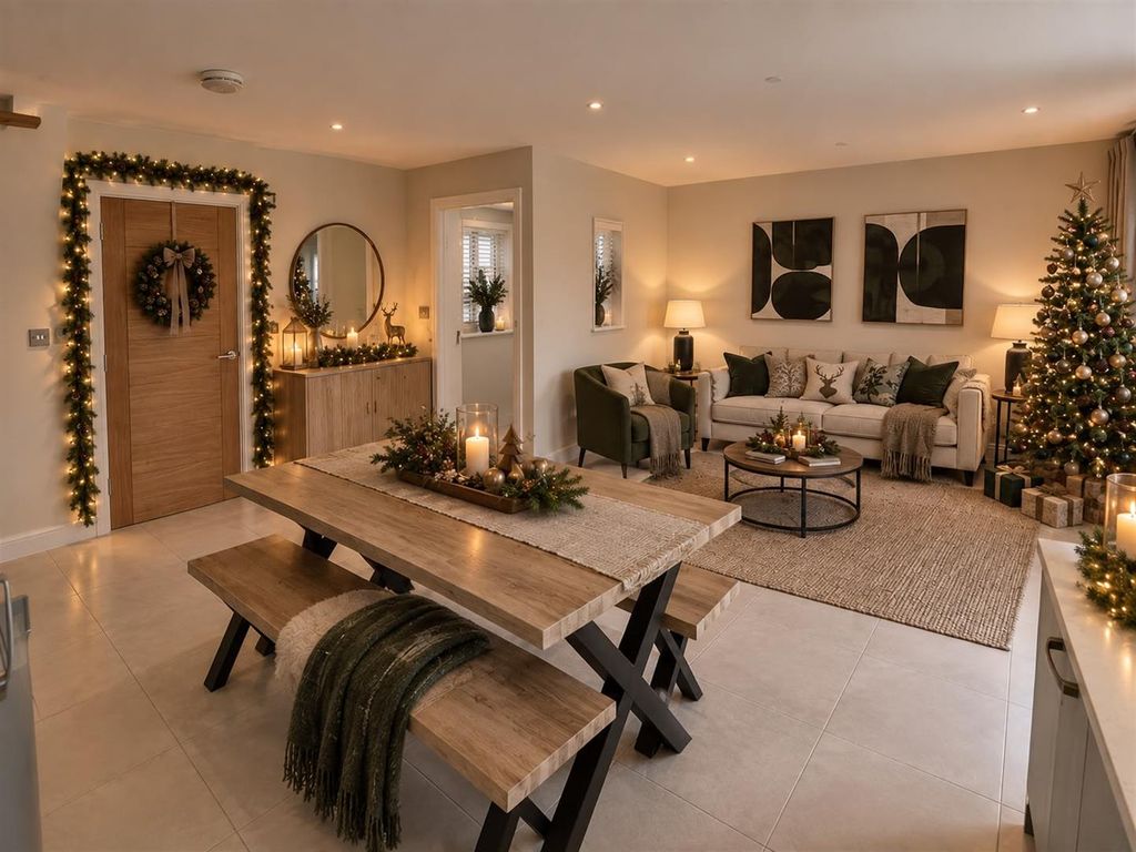 Property photo 3 of 24 Dining/Kitchen CGI Xmas