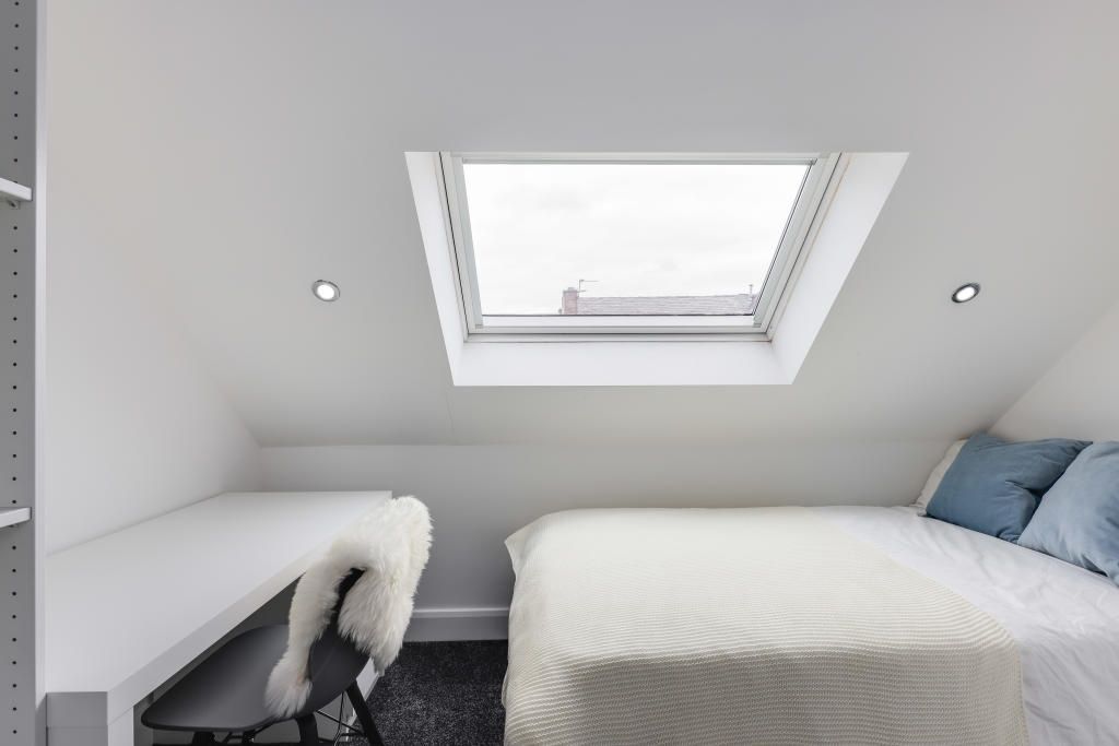 Property photo 3 of 14 Bright And Airy Master Bedroom Featuring A Large S...