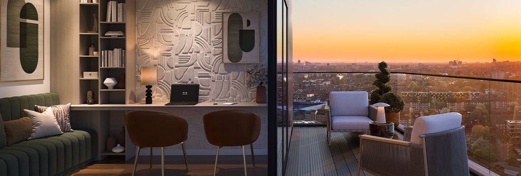 Property photo 2 of 5 An Exterior Balcony CGI At White City