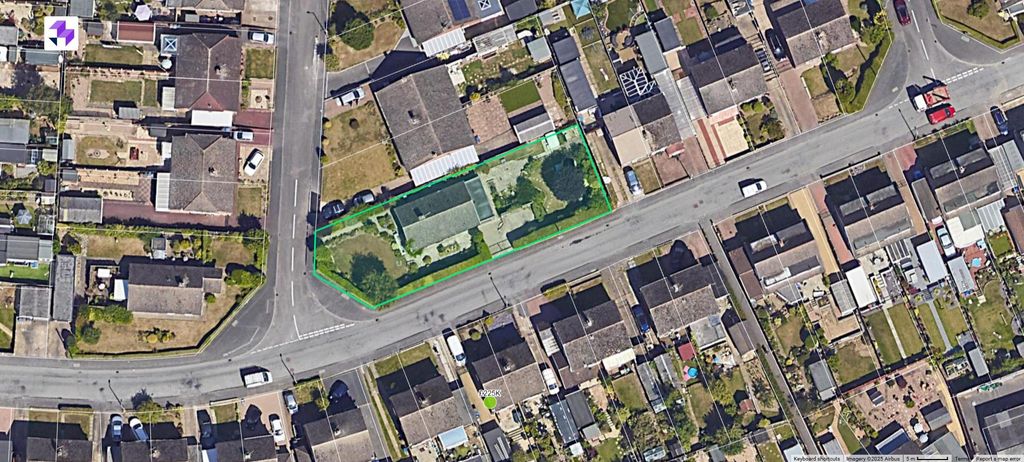 Property photo 2 of 29 The Boundary Of The Total Garden Plot Is Shown In