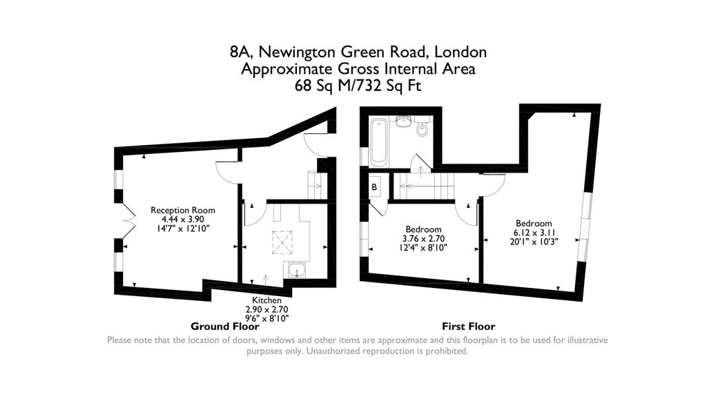 Property photo 2 of 9 8A, Newington Green Road, N1 4Rx.Jpg