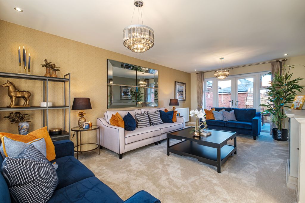 Property photo 3 of 10 Lounge With French Doors To A Garden At The Far End