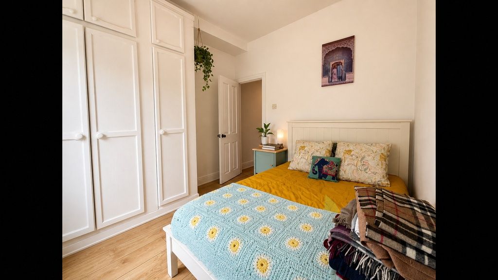 Property photo 1 of 9 Bright Bedroom With Ample Built-In Storage...