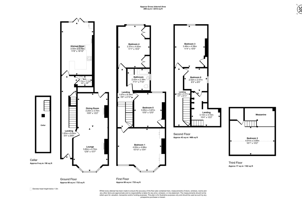 Property photo 2 of 31 56 Englewood Road, Clapham South, London Sw12 9Ny