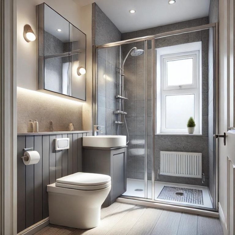 Property photo 3 of 3 A Modern And Stylish Bathroom Featuring A Spacious...