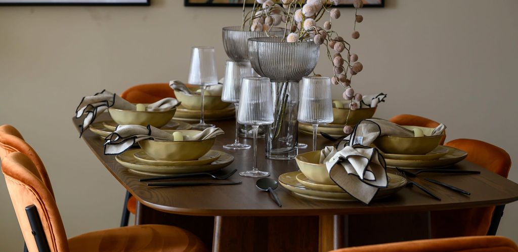 Property photo 1 of 1 Closeup Of Decorated Dining Table.