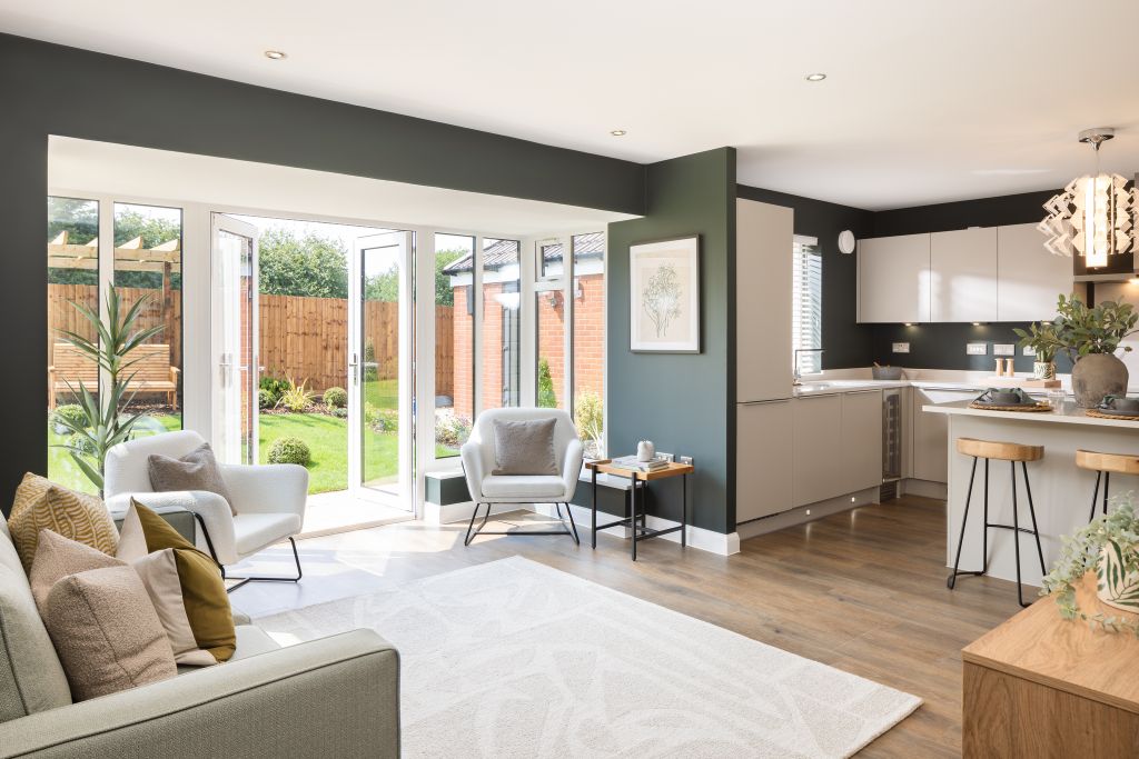 Property photo 1 of 9 Open Plan Kitchen In The Manning 5 Bedroom Home