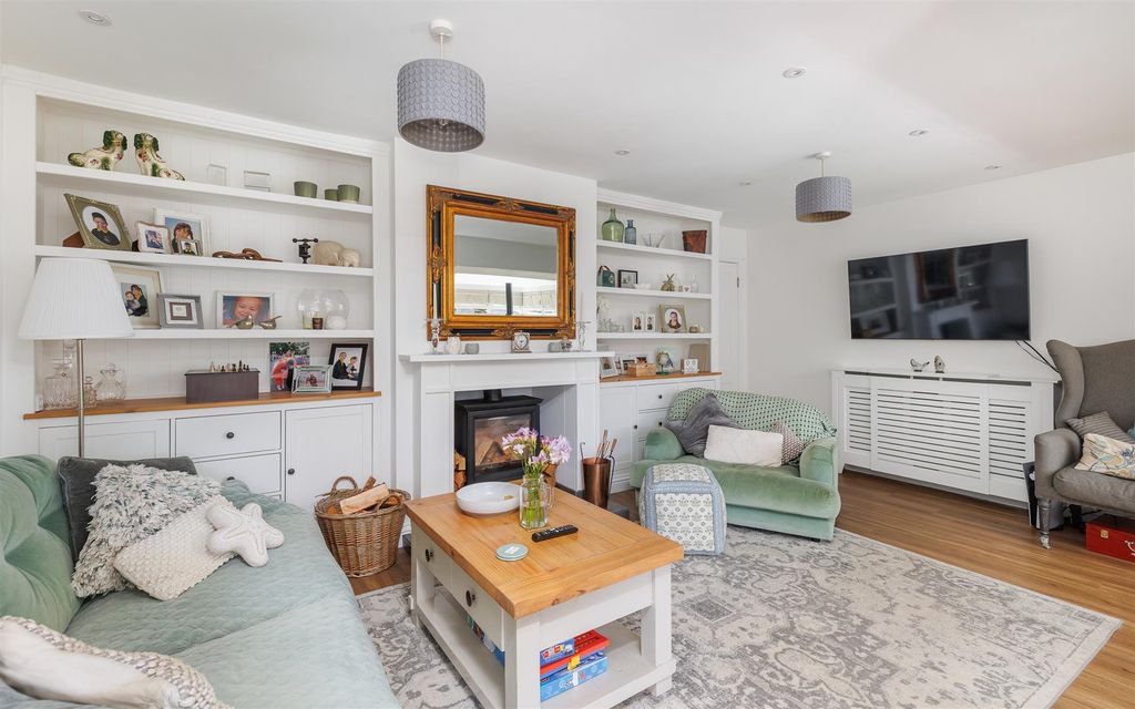 Property photo 3 of 30 Log Burner In Open Plan Sitting Room