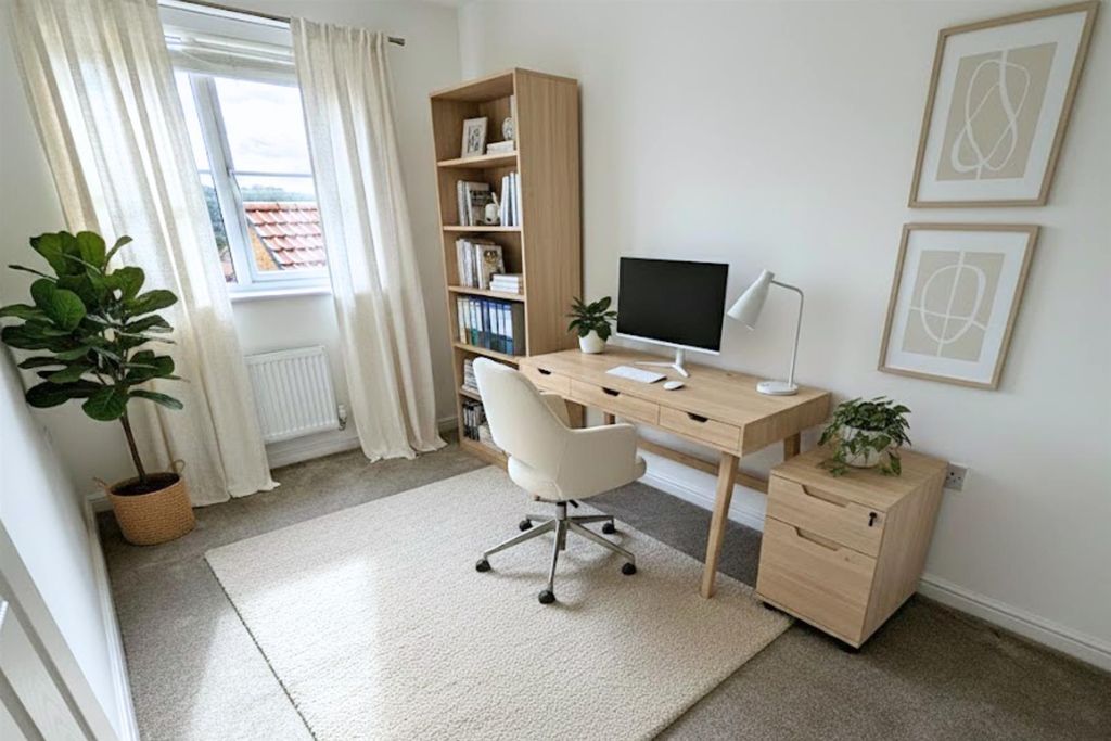 Property photo 2 of 9 Woodford Bedroom 3 _ Home Office.Png