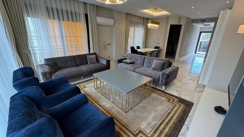 Property photo 3 of 22 Antalya Smart Villa For Sale With Private Spa Facilities - Lounge And Dining Area