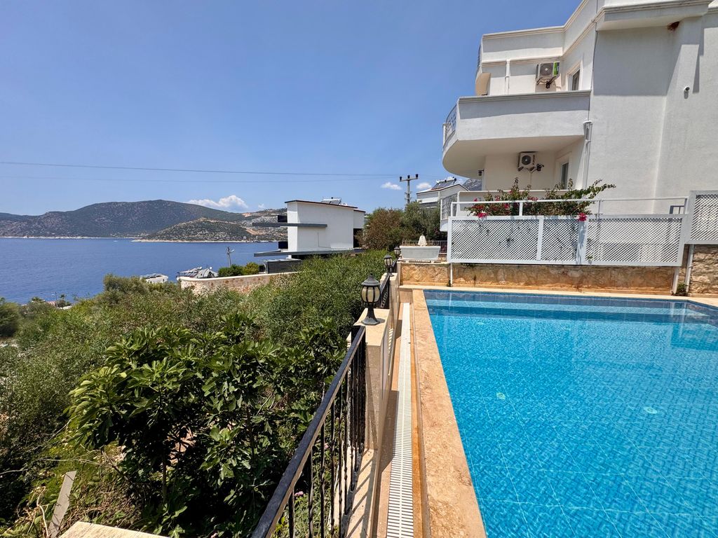 Property photo 3 of 24 An Idyllic Detached Kalkan Villa For Sale - Private Pool And Terraces With Sea Views