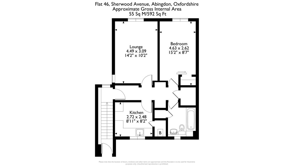 Property photo 2 of 11 Flat 46, Sherwood Avenue, Ox14 3Nl.Jpg