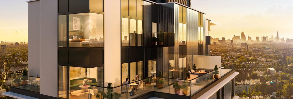Property photo 1 of 5 An Exterior Balcony CGI At White City