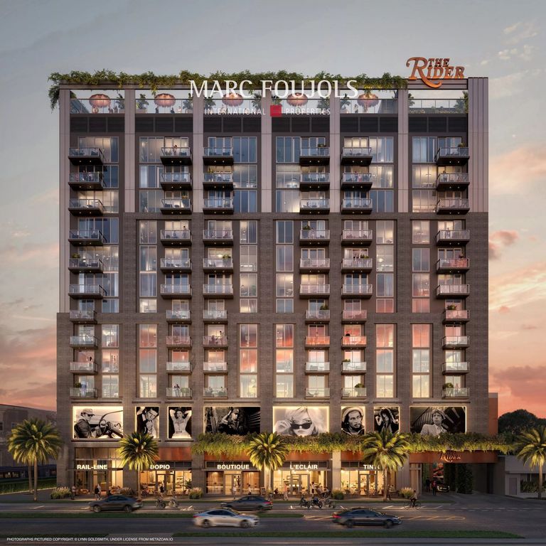 Property photo 1 of 19 The Rider Residences - Wynwood, Miami - 2 Bedrooms / 2 Bathrooms